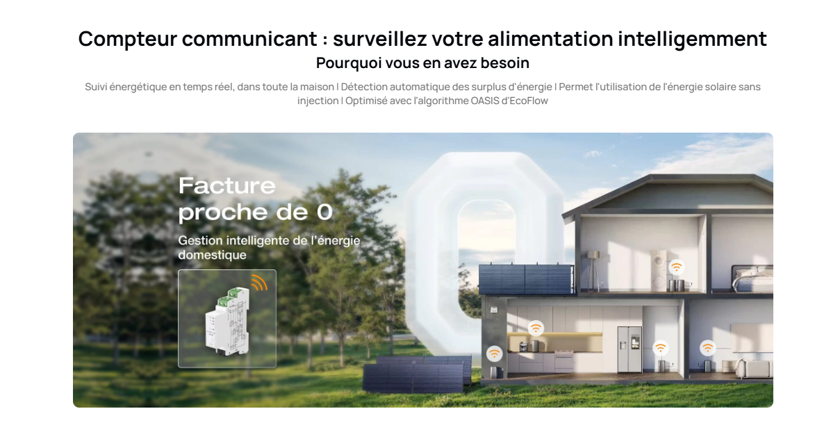 compteur ecoflow intelligent Shelly